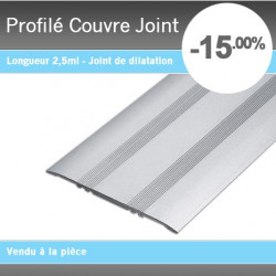 Profilé Couvre Joint Alu Anodisé