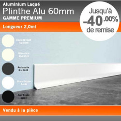 Plinthe Alu Laqué 60mm