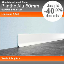 Plinthe Alu Laqué 60mm