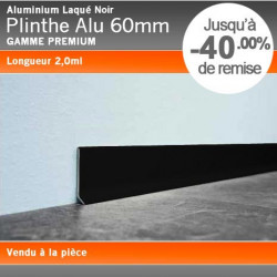 Plinthe Alu Laqué 60mm