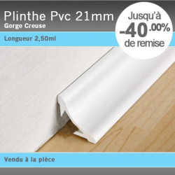 Plinthe PVC 21mm