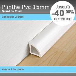 Plinthe PVC 15mm