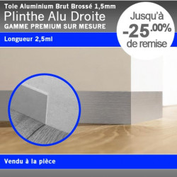 Plinthe Droite Alu sur Mesure