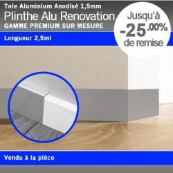 Plinthe Renovation Alu sur Mesure