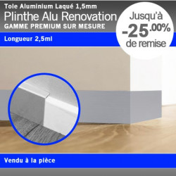 Plinthe Renovation Alu sur Mesure