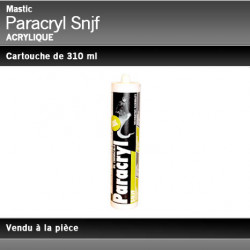 Mastic Acrylique Paracryl Snjf Blanc