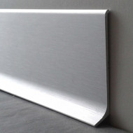 Plinthe Alu Anodisé Brossé 80mm